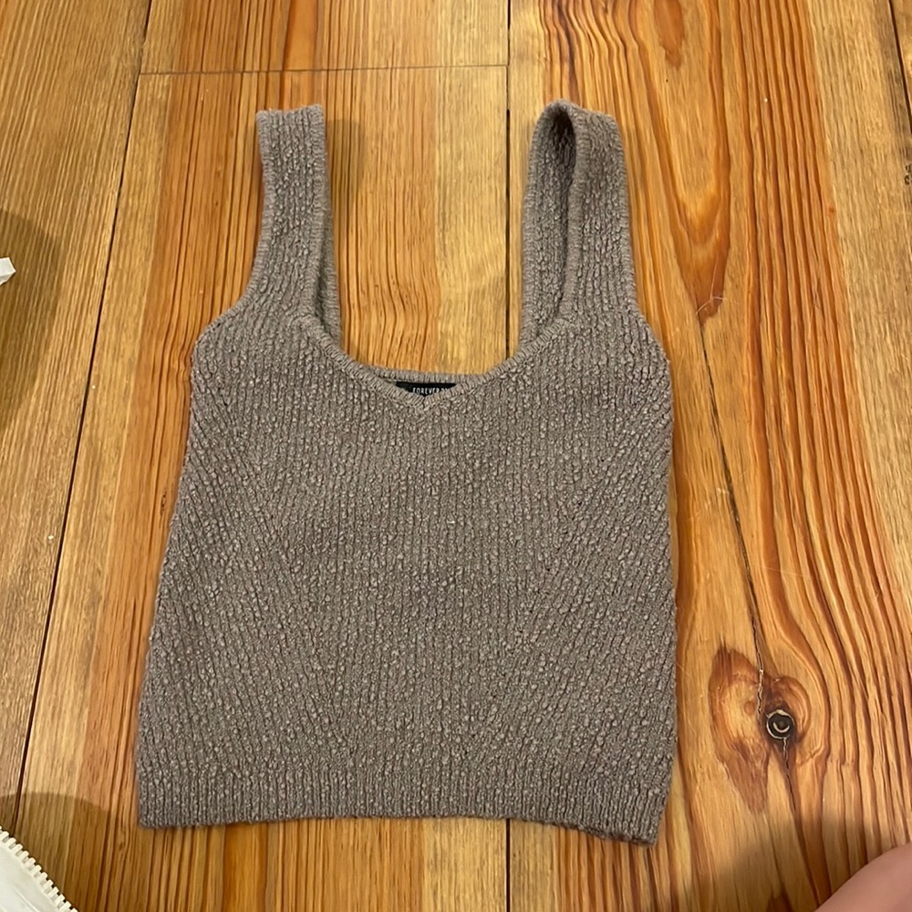 Forever 21 Sweater Tank Top